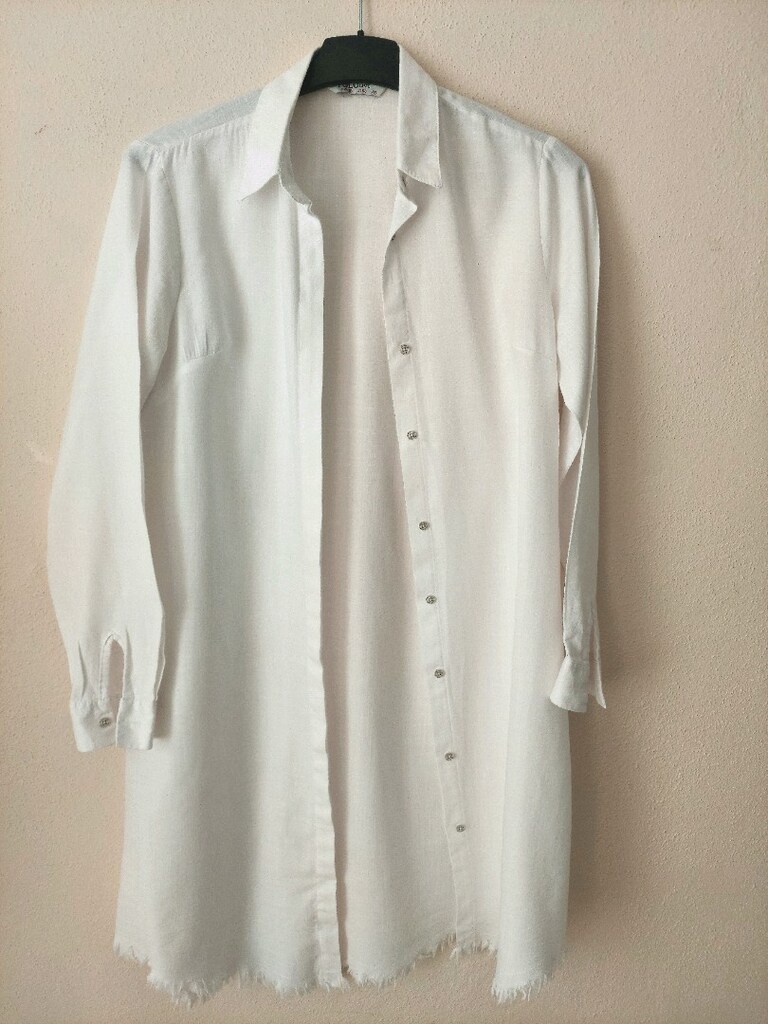 POLO Gizli düğme şerit Gömlek Tunik - 2