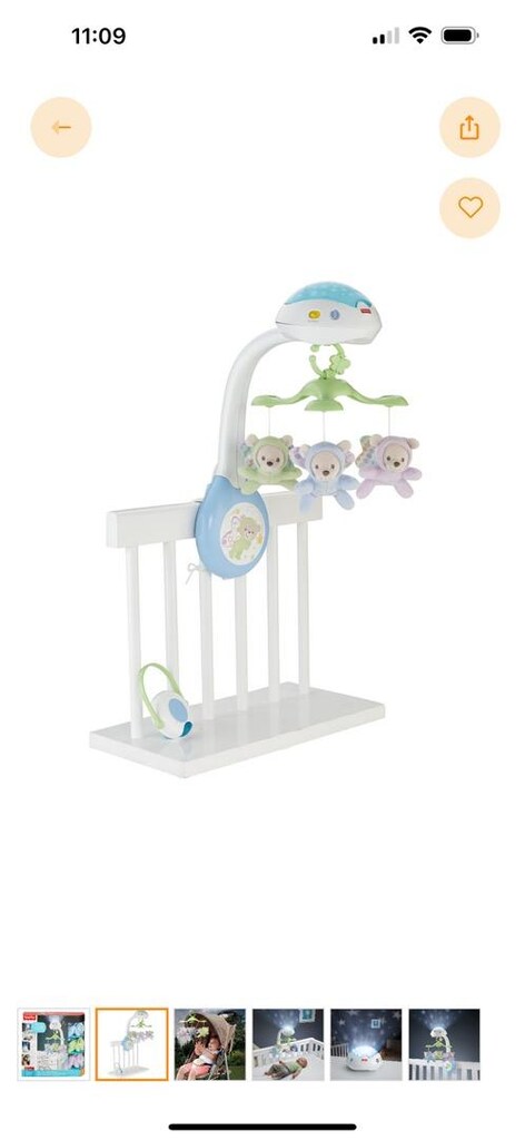 Fisher price kelebekler rüyası dönence - 6