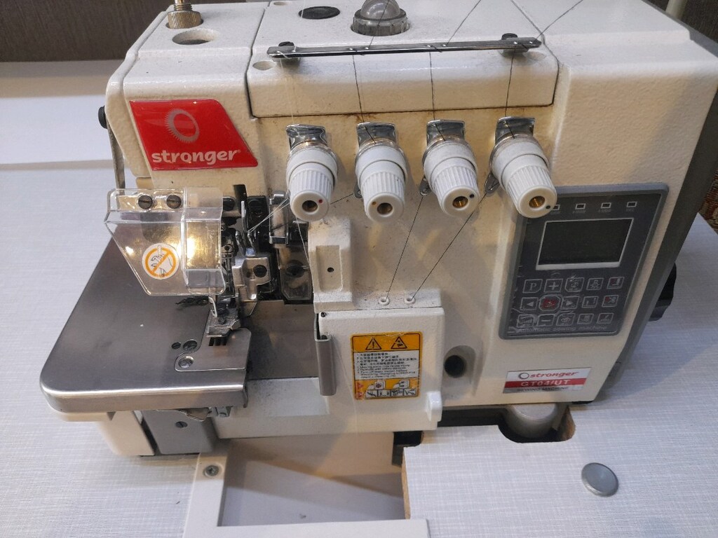 4iplik Direct Drive Full Otomatik Overlok makinesi - 10