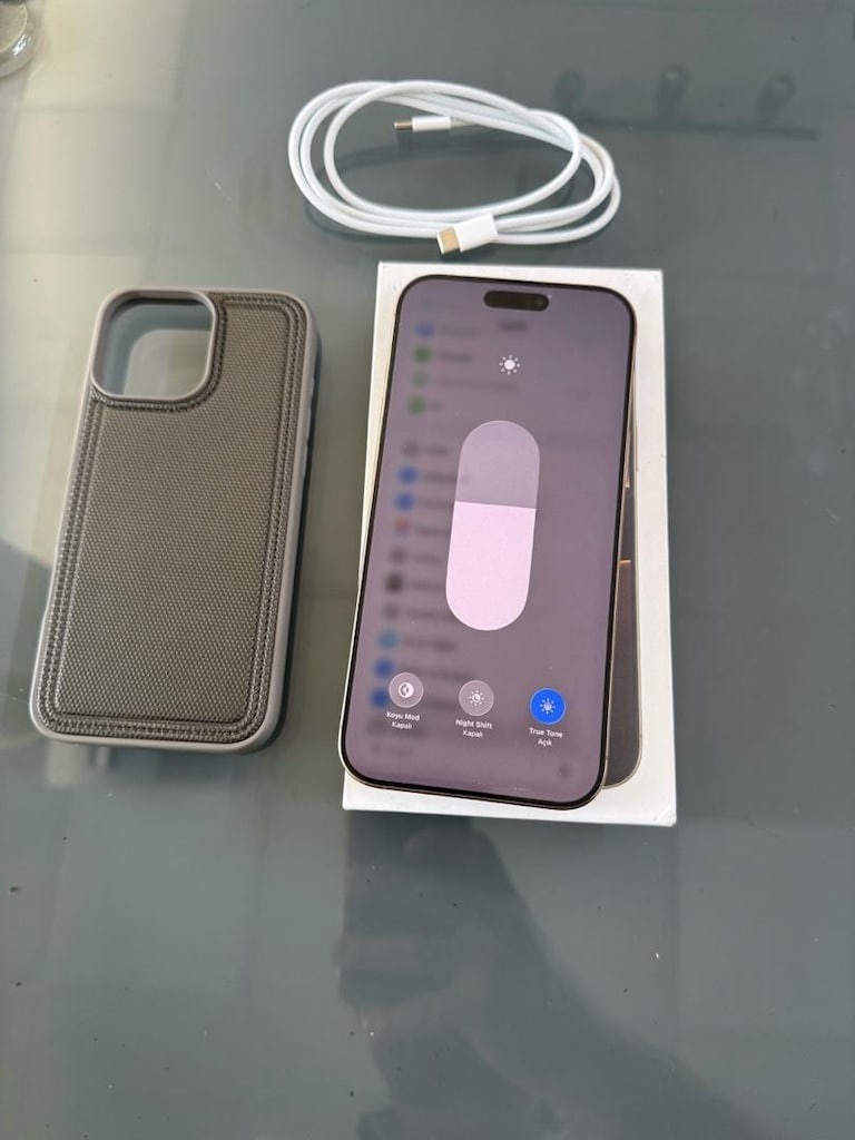 İPHONE 16 PRO MAX 512 GB HAFIZA PİL 93 DEVİR 301 ORJİNAL KUTULU - 10