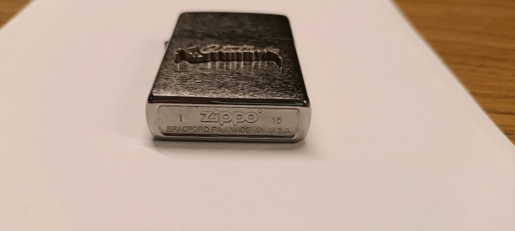 Zippo Atatürk imzalı rozet - 3