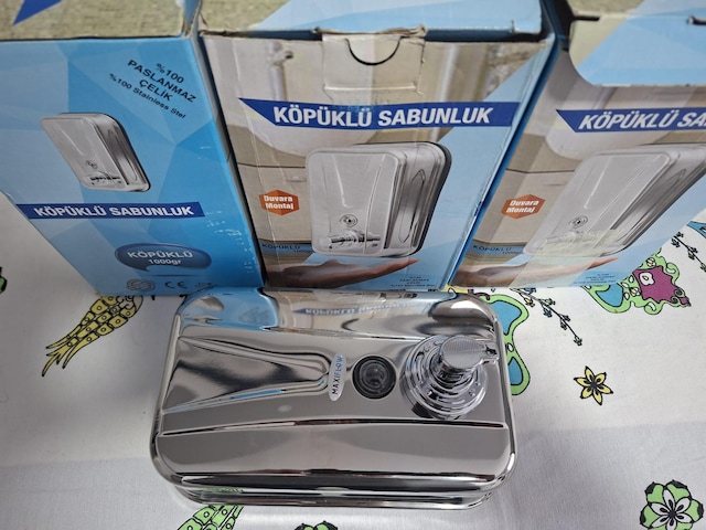 30 LT Sıvı Sabun Ve Çelik Köpüklü Sabunluklar - 4