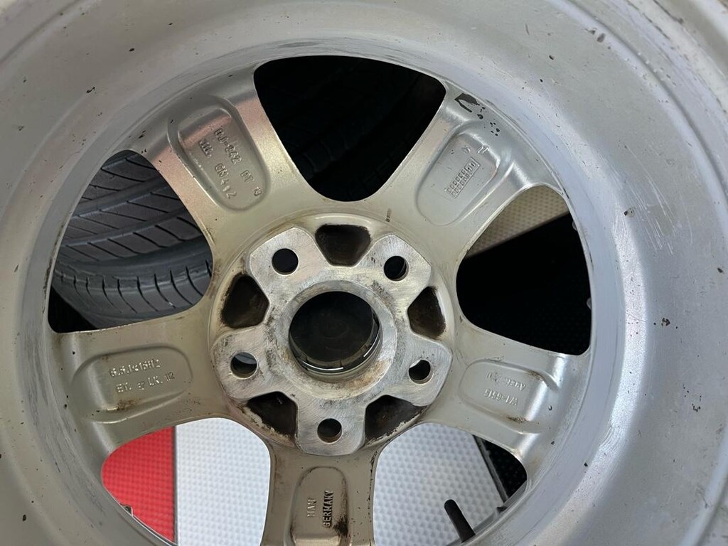 çıkma 15 jant lastik Passat cady Skoda Audi uyumlu kaynaksız tmz 5*112 - 8