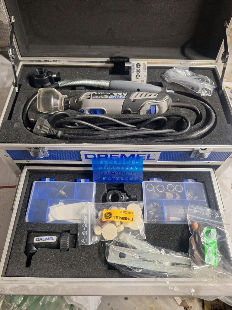 Dremel 4000 Platinum Edition 6/128 Orijinal Çantalı Çok Temiz Set - 5