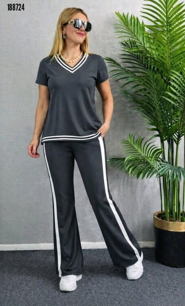 İLAN NO Y S 29 Y BAYANLARA PANTOLON BLUZ 2 Lİ TAKIMLAR - 8