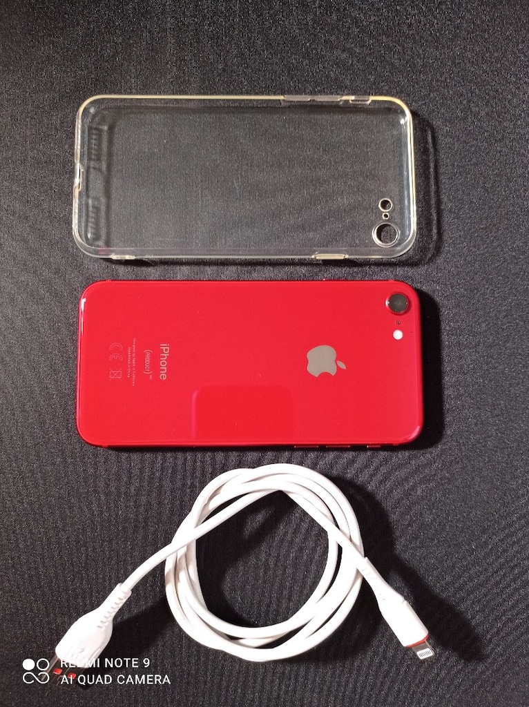 iPhone 8 Kırmızı - %100 Pil Sağlığı / Kılıf + Kablo Dahil - 2
