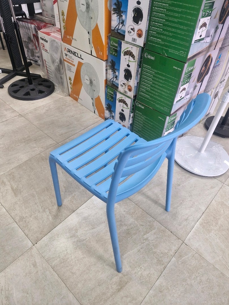 Novussi parma kolsuz sandalye mavi - 4