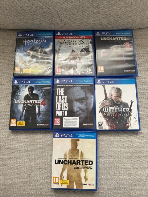 PS4 Orijinal Kutulu Oyun Seti – 7 Oyun