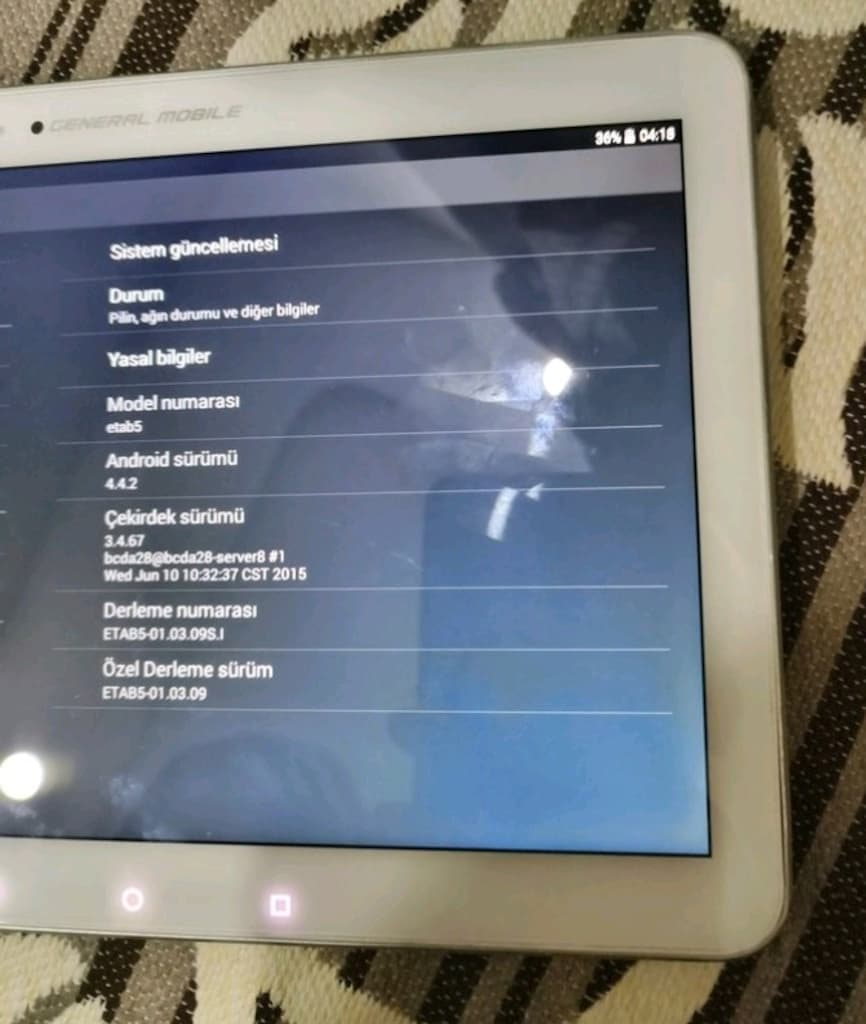 GM E TAB 5 TABLET - 5