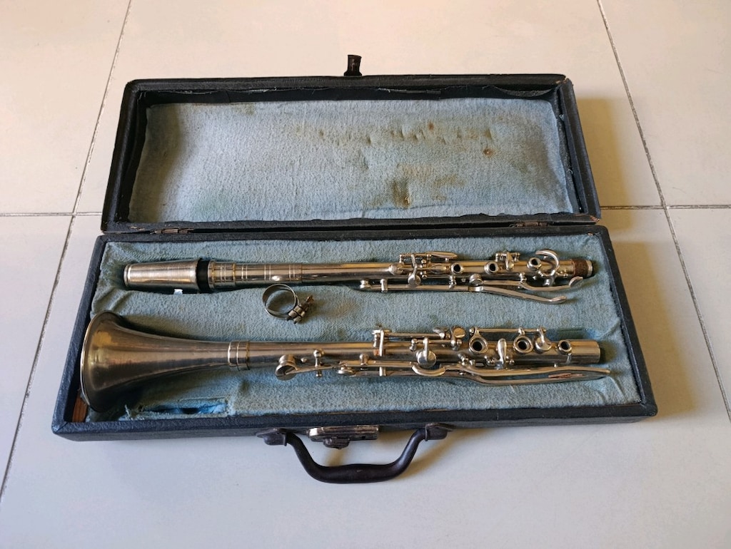 Antika Cenkmen 1970 Metal Sol Klarnet - 2