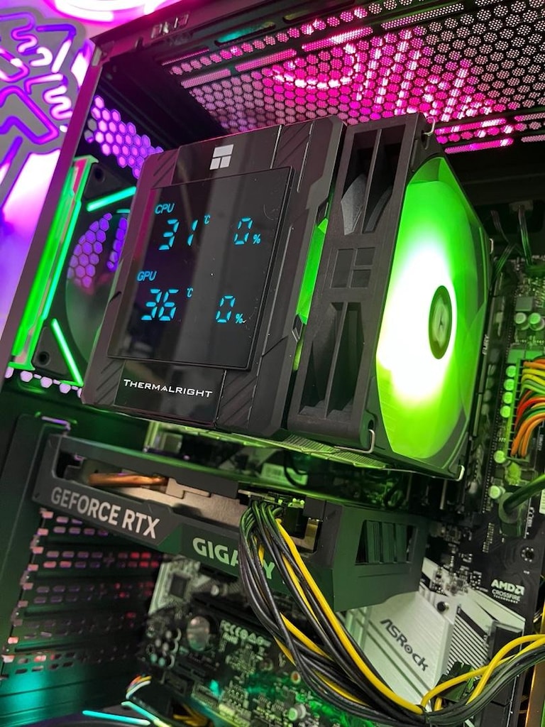 RYZEN 7 5700X // RTX 4060 // PREMİUM ULTRA GAMİNG AKVARYUM KASA - 6