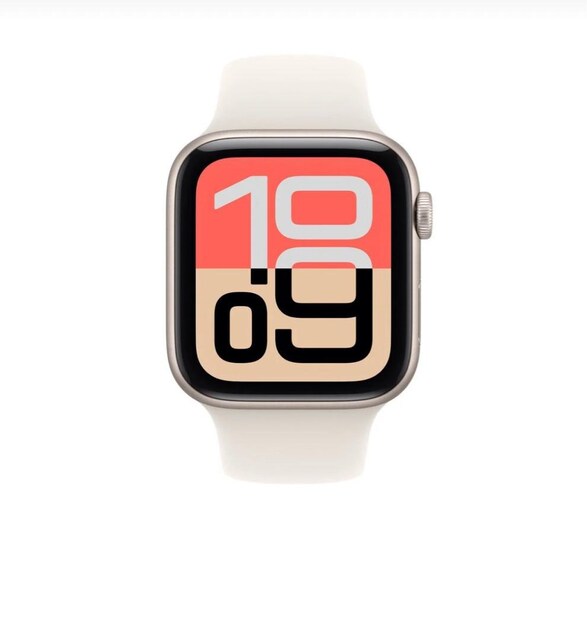 Apple Watch SE 3 GPS, 40mm Yıldız Işığı Alüminyum Kasa ve Yıldız Işığı