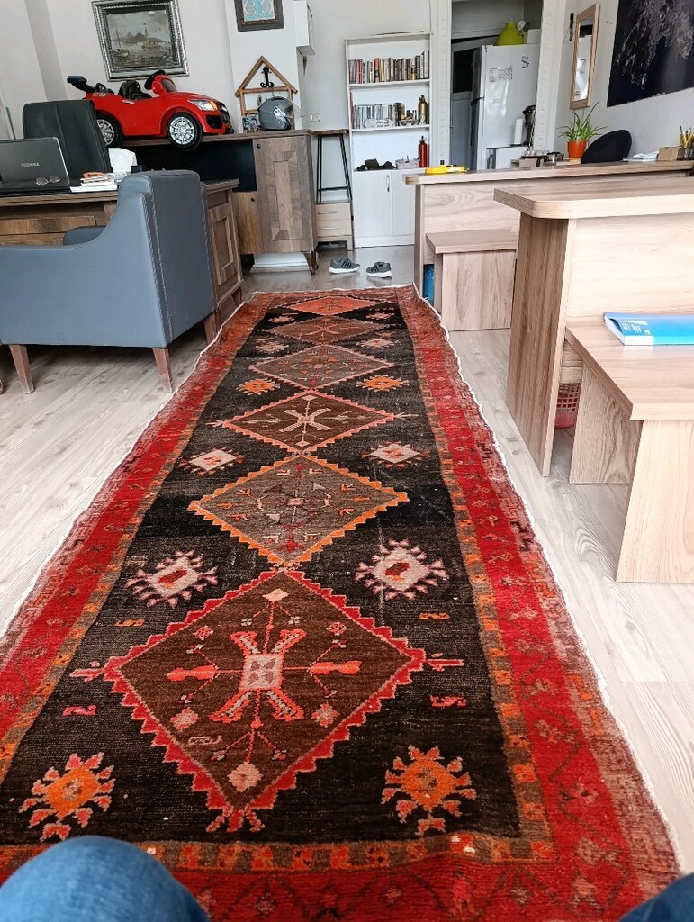 satılık el yapımı yün halı - 6