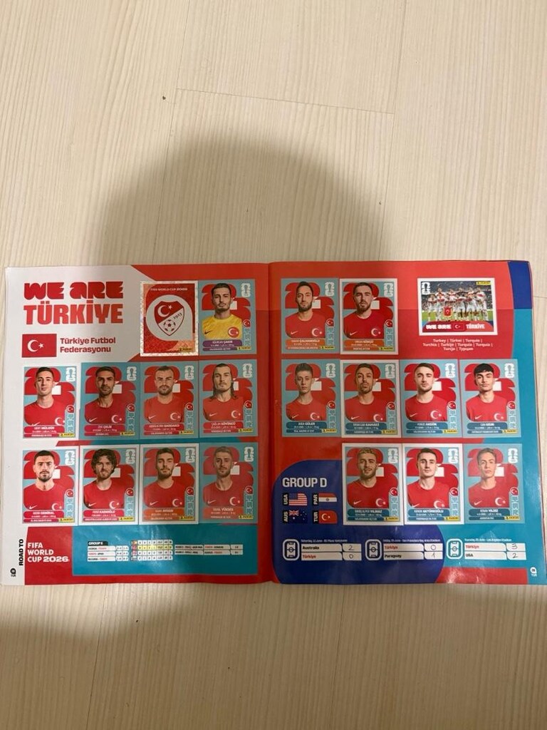 Sticker Albümü World Cup 2026 Panini - 2
