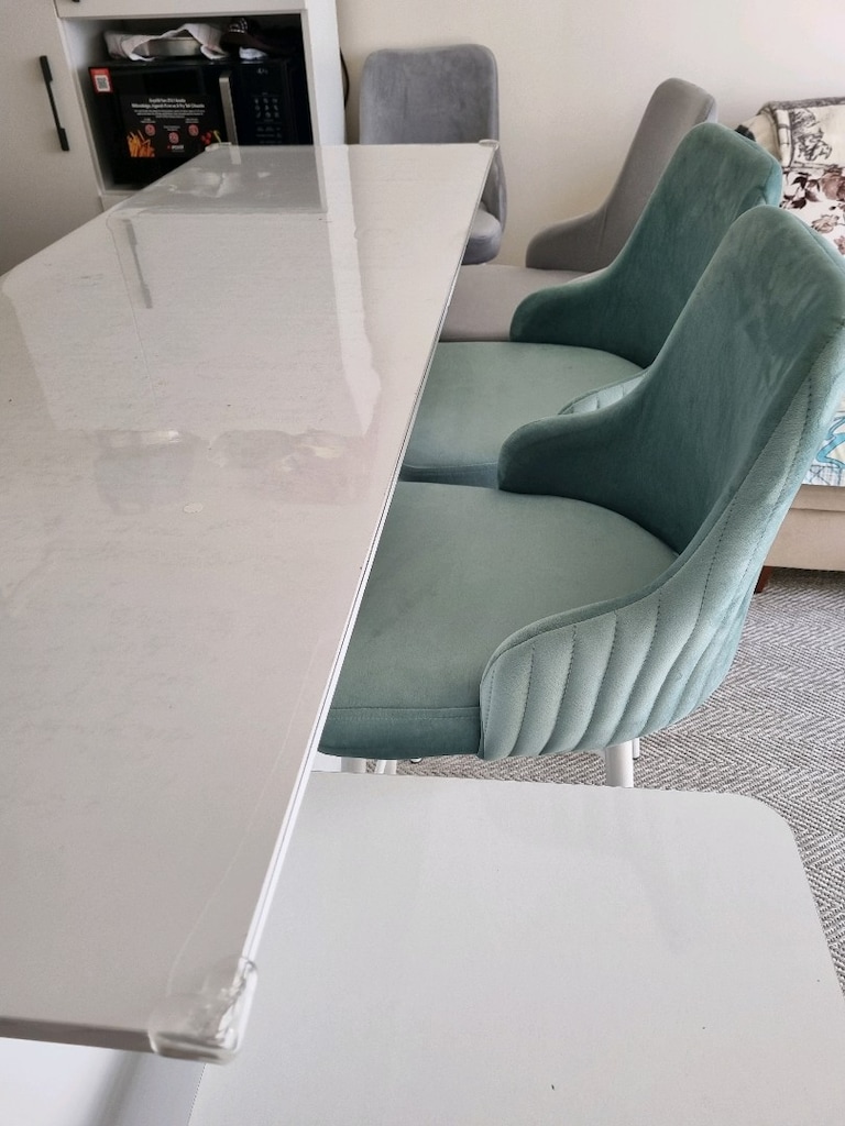 Canisa marka Tera serisi Ada Mutfak / Bar Sandalyesi 65 cm - Beyaz - 2