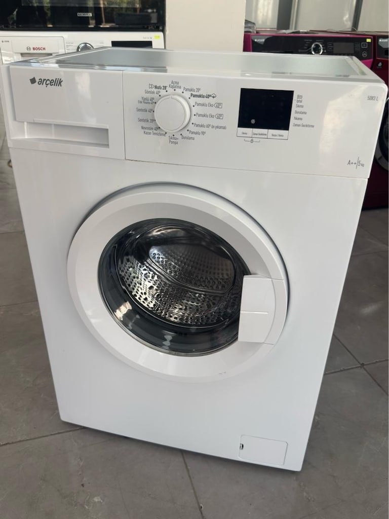 Arçelik Az Kullanılmış A++ Enerji Çamaşır makinesi ADRESE TESLİM - 5
