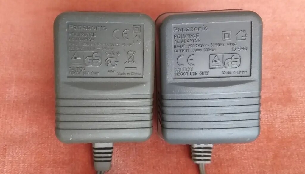 PANASONIC Orijinal
DC 6 ve 6,5 Volt Bakır Bobin Sargılı Nüveli Adaptör - 3