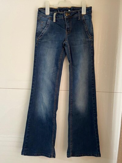 Mango jean 34/36 beden ispanyol paça