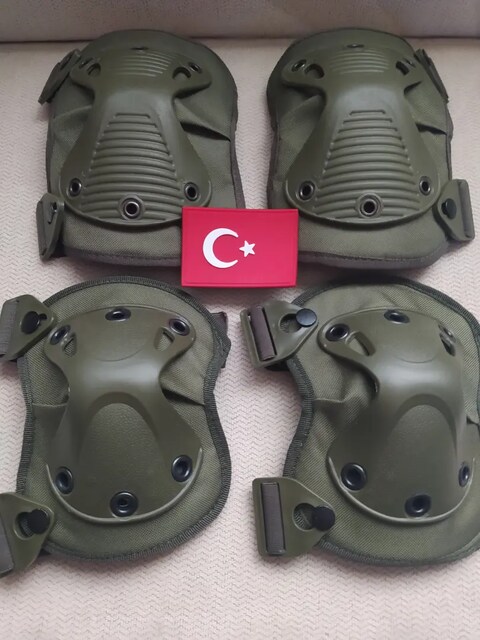 Taktik dizlik dirseklik koruma seti