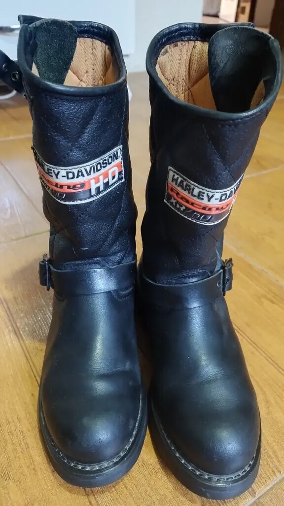 Harley Davidson kadın bot çizme...Zara ve bir çok kadın, erkek bot, - 4