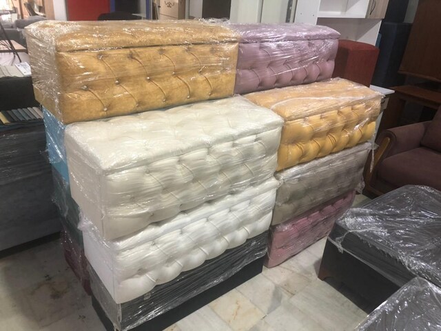 İmalattan Sandıklı Kapitoneli Puf