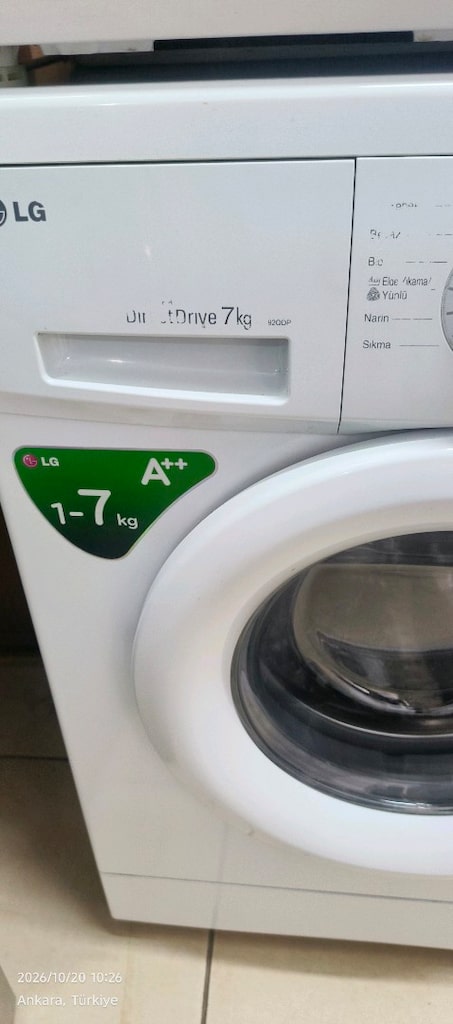 LG çamaşır makinesi 7 kilo tertemiz çalışan bakımlı garantili - 4