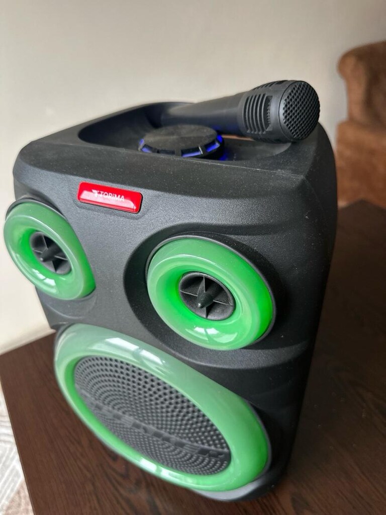 TORİMA WİRELESS SPEAKER HOPARLÖR KARAOKE SİSTEMİ BLUETOOTH MİKROFON - 9