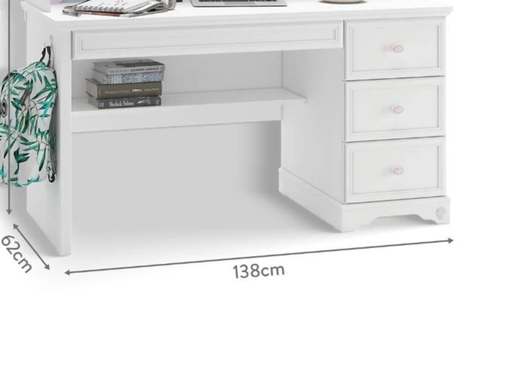 Çilek mobilya Rustik Çalışma Masası - 7
