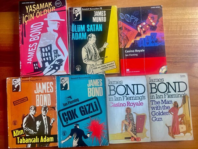 İkinci El James Bond Kitapları Ian Fleming Koleksiyon