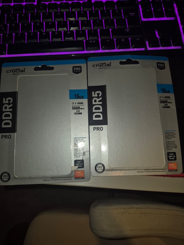 i5-14400F / 32GB DDR5 / GTX 1080 / 500GB SSD / ASUS 180Hz Monitör - 6