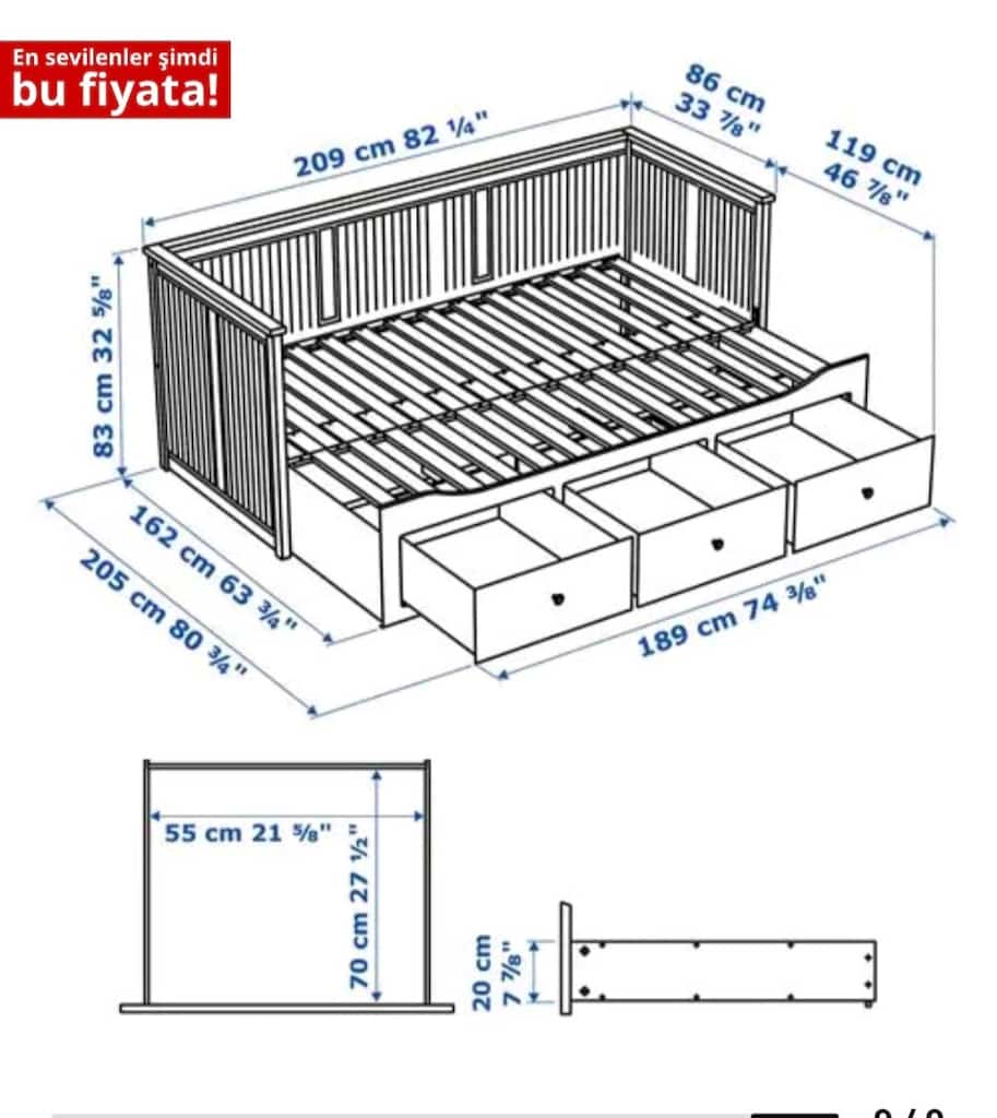 İKEA Hemnes Divan - 3