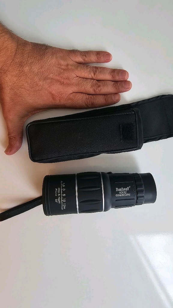 Bushnell 16x52 Tek Gözlü Dürbün – 66M/8000M | Kılıflı - 5