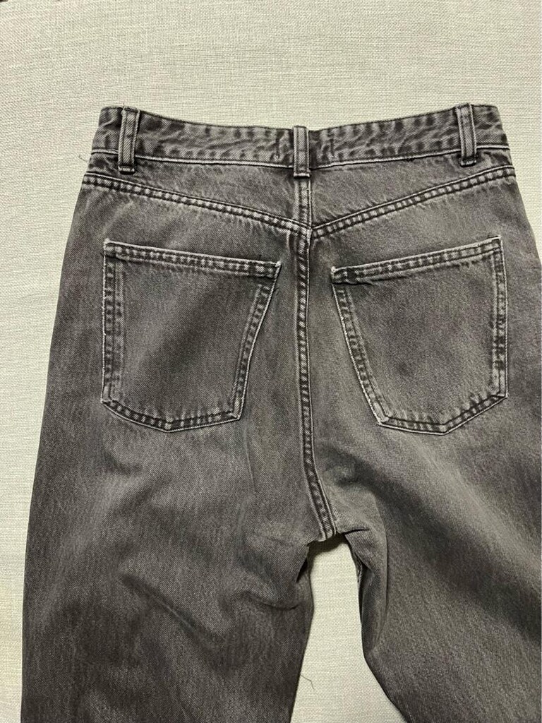 Zara trf high waist wide leg jeans - 2