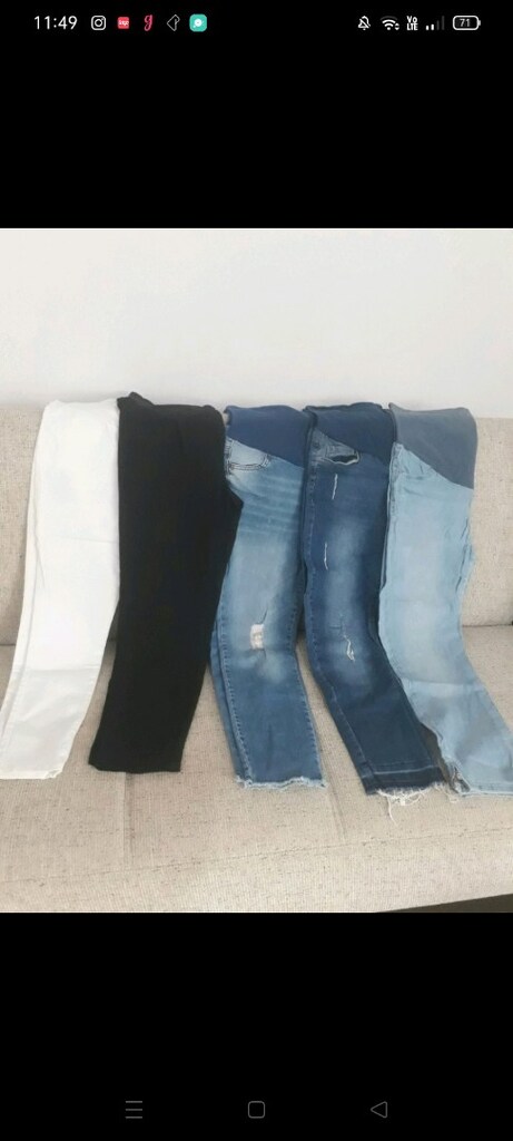 hamile kot pantolon