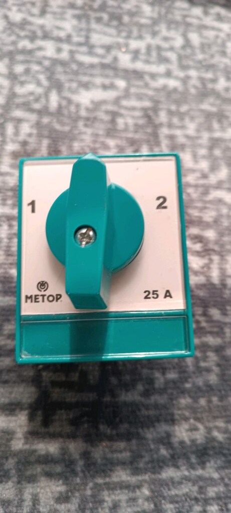 25 Amp 1-0-2 pako şalter - 4