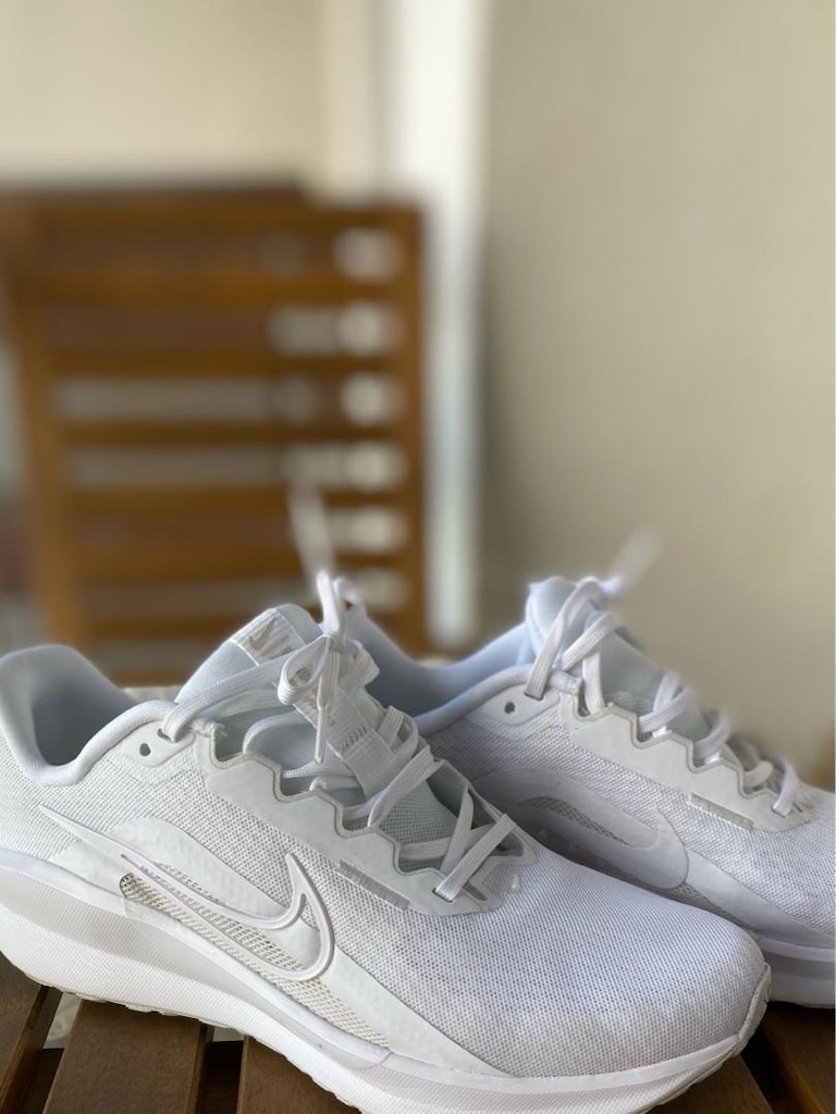 Nike Downshifter 13 Erkek Beyaz Koşu Ayakkabısı - 4