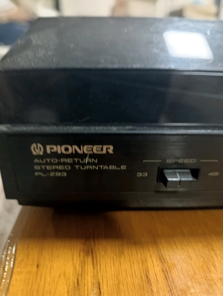 Pioneer PL 293 Deck Plak çalar ( Pikap ) - 6