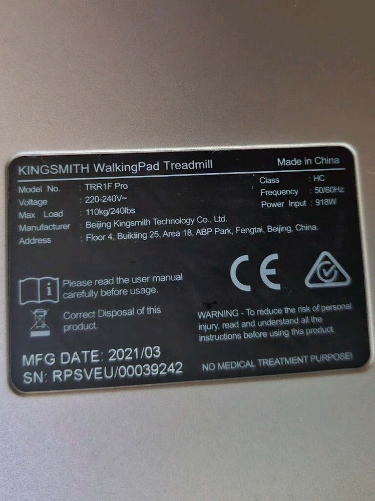 Sıfır Kingsmith WalkingPad R1 Pro Katlanır Koşu Bandı - 8