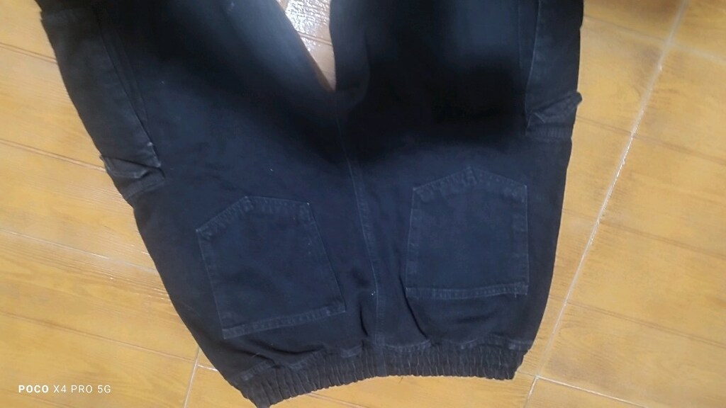 #Kot kargo pantolon..Eni çekilince 45 Boyu 100 Yan cep sökük dikilir - 2