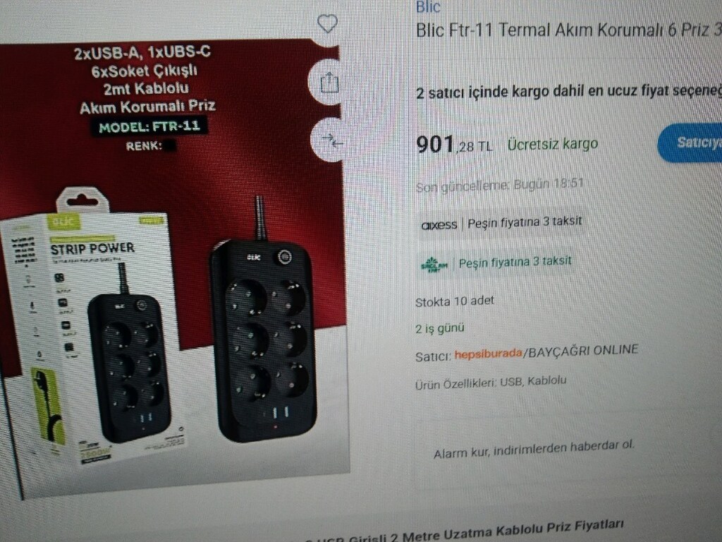 blic ftr 11 Akım koruma li priz - 3