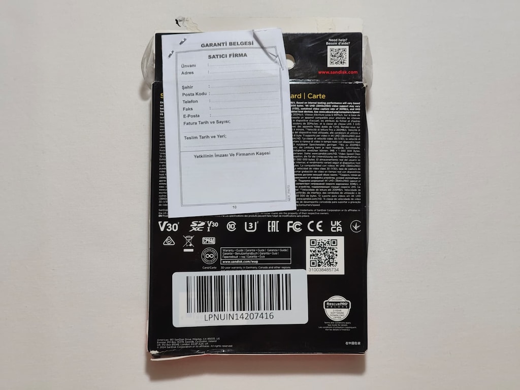 Sandisk Extreme Pro 128GB 200MB/S Sdxc Hafıza Kartı - 3