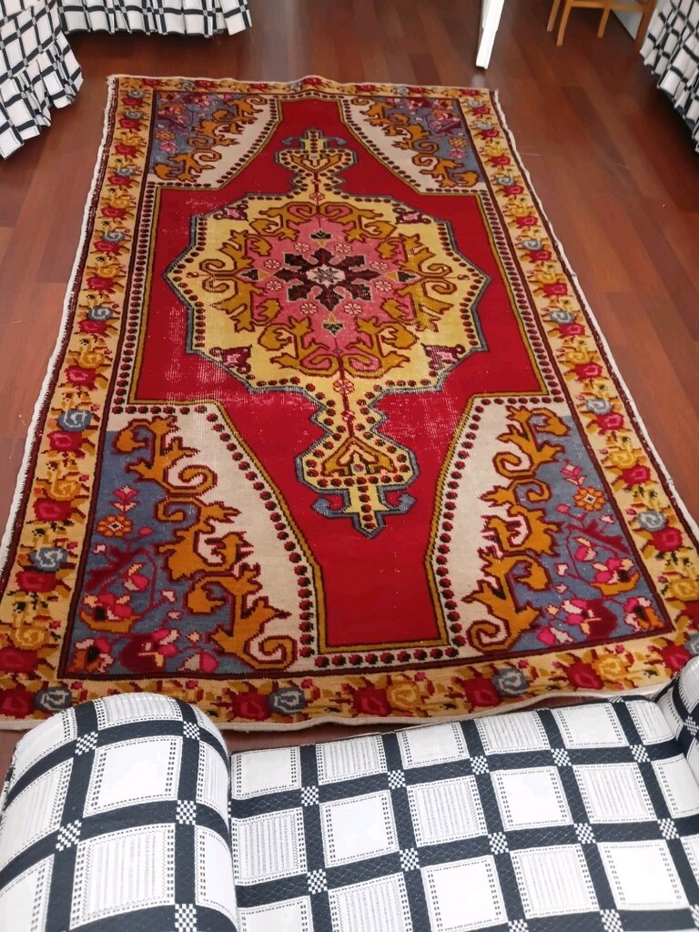 antika hakiki yün dokuma nevşehir halısı otantik - 2