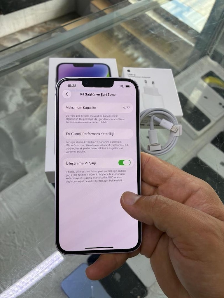 MÜHENDİSCELL’DEN YURTİÇİ KAYITLI İPHONE 14 LİLA SORUNSUZ - 6
