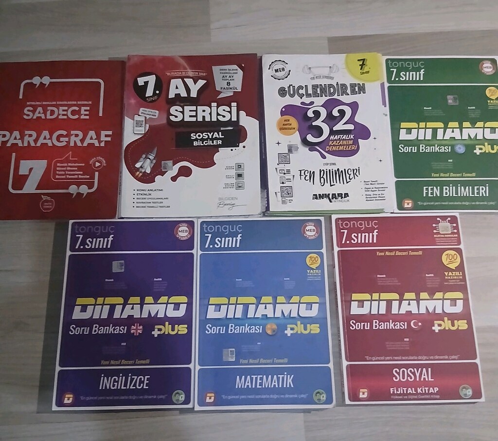 6 ve 7 sınıf test kitapları - 4