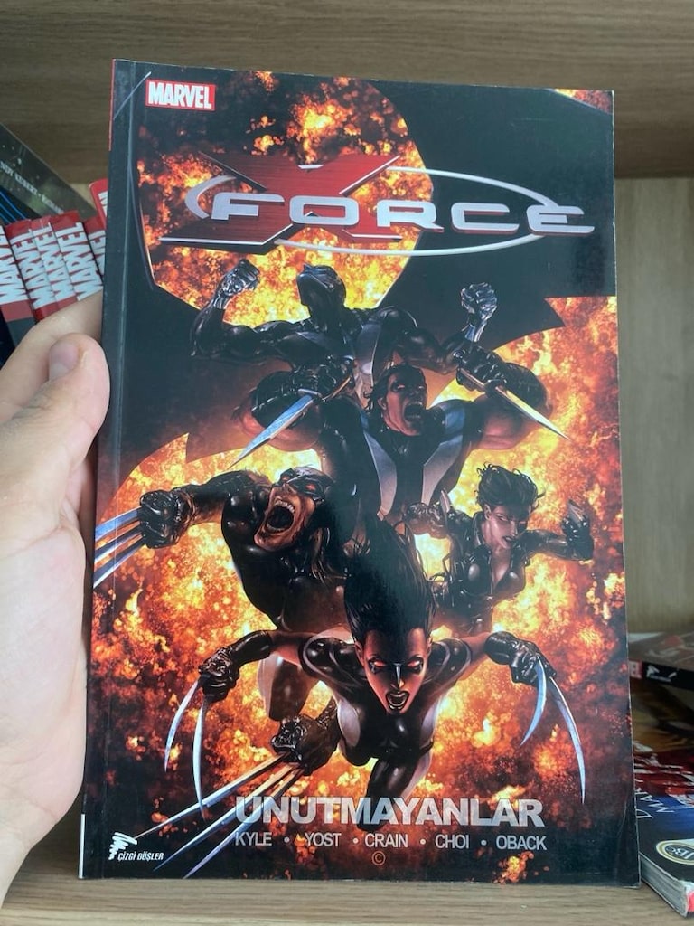 X force 3 adet kitap set marvel - 3