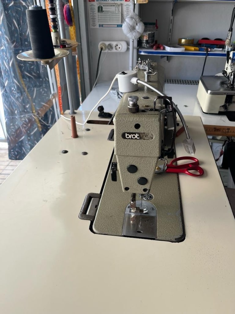 Dikiş makinası Broter mekanik çok güzel dikişi var - 6