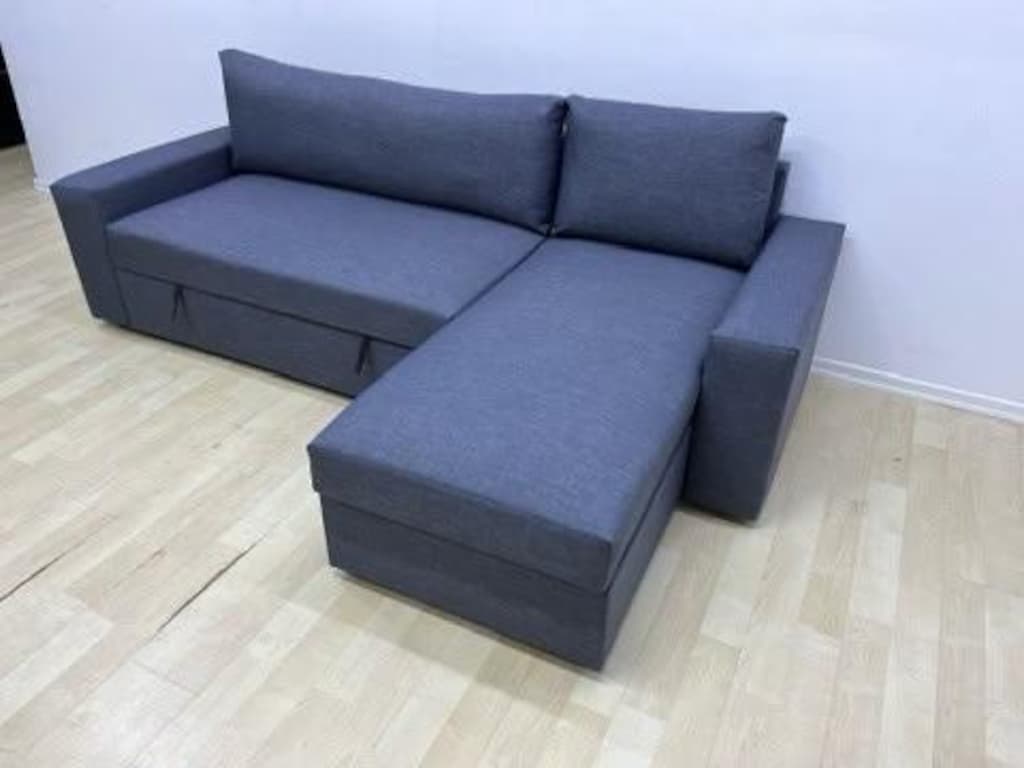 IKEA VİLLASUND SIFIR KAPLAMA YATAKLI BAZALI L KÖŞE KOLTUK KANEPE - 3