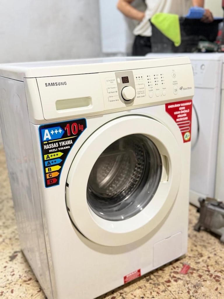 SAMSUNG MARKA 10 KİLO ÇAMAŞIR MAKİNESİ TERTEMİZ - 2