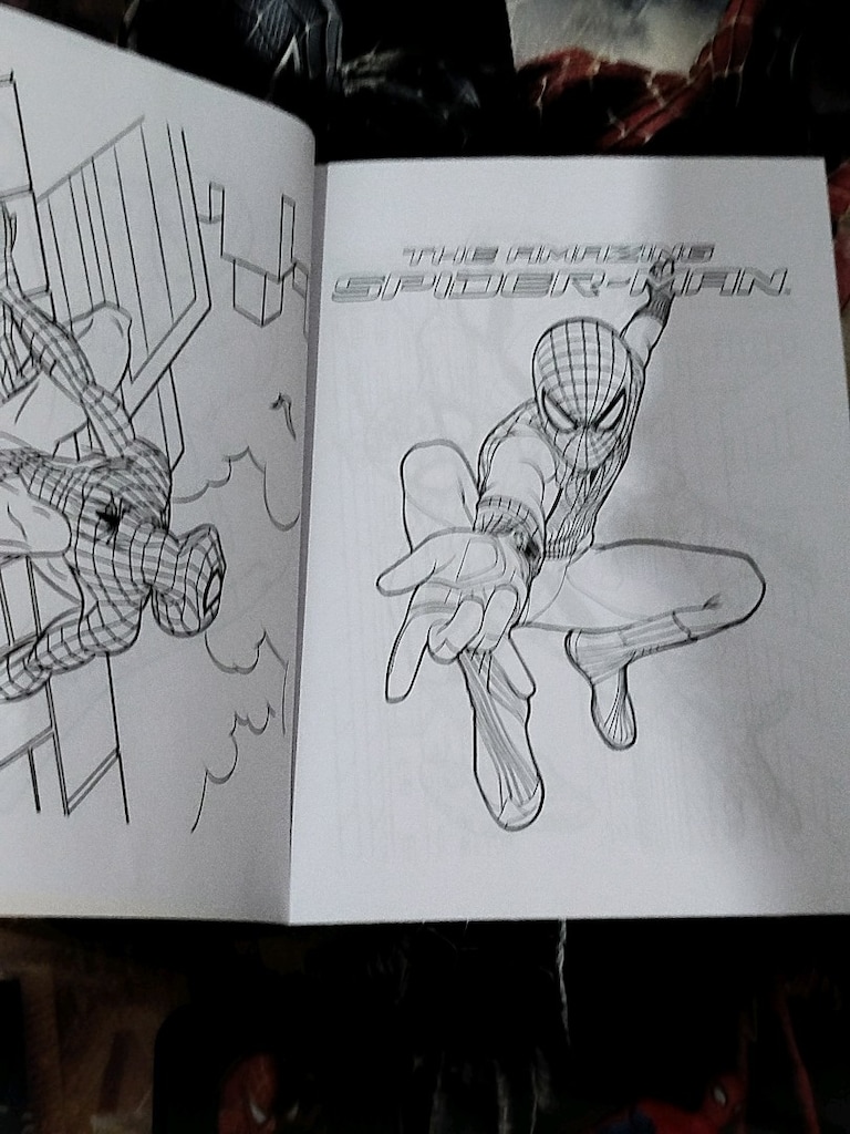 Örümcek Adam, Spiderman, Figür, Kitap ve Poster Seti, 11 parça - 13