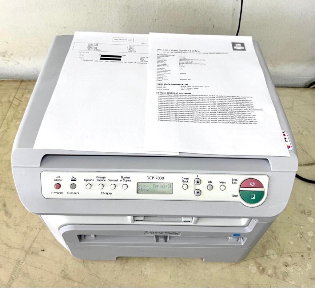 Yazıcı Brother 7030 Fotokopi Tarayacı Çok Fonksiyonlu - 2